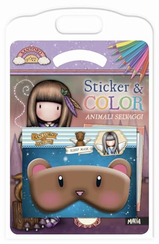 Animali selvaggi. Gorjuss. Ediz. a colori. Con sleep mask orso von Pon Pon Edizioni