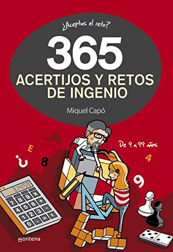 365 acertijos y retos de ingenio: Enigmas y acertijos para niños y niñas (No ficción ilustrados)