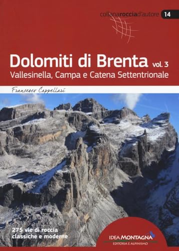 Dolomiti di Brenta vol. 3: Vallesinella, Campa e Catena Settentrionale (Roccia d'autore) von Idea Montagna Editoria