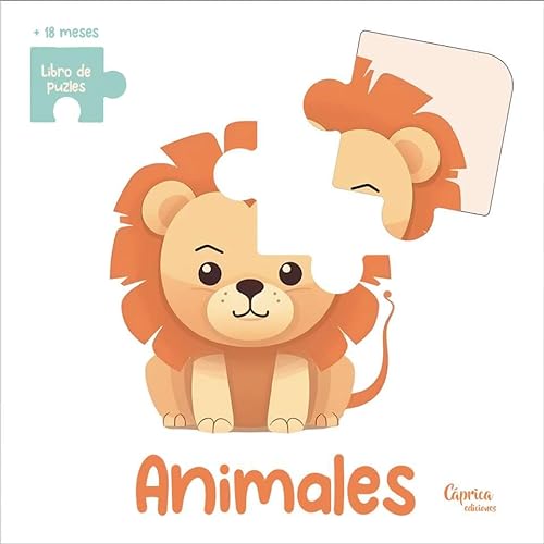 Animales: Libro puzzle (Libro puzle) von Cáprica Ediciones