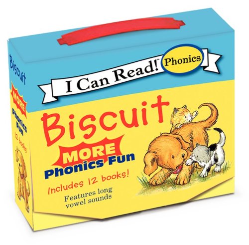 Biscuit: MORE 12-Book Phonics Fun!: Includes 12 Mini-Books Featuring Short and Long Vowel Sounds (My First I Can Read)