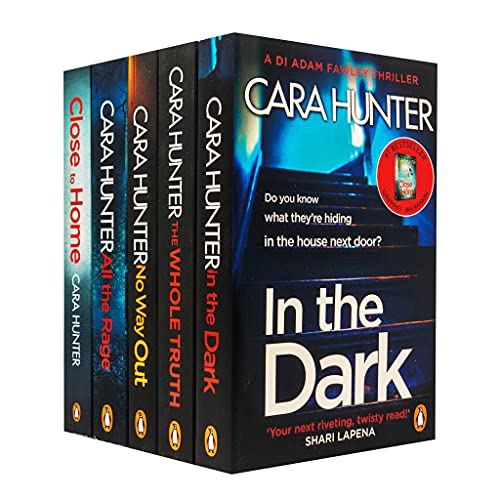 Cara Hunter DI Fawley Series 5 Books Collection Set (All the Rage, In the Dark, Close to Home, No Way Out, The Whole Truth)