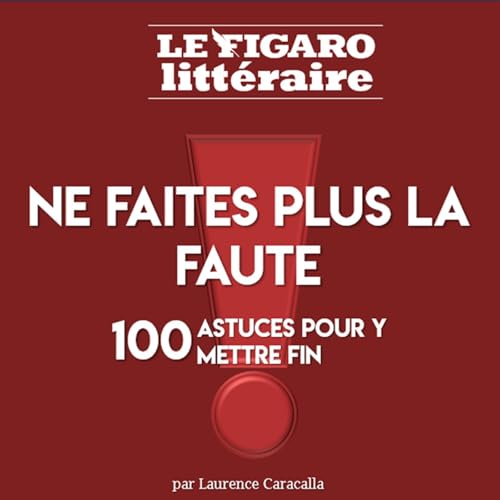 PLV de 5 guides par présentoir Ne faites plus la faute: 100 règles de français à mémoriser von STE DU FIGARO