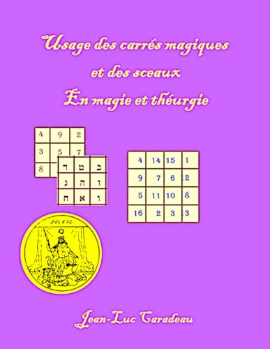 Usage des carrés magiques et des sceaux en magie et théurgie von Jean-Luc Caradeau
