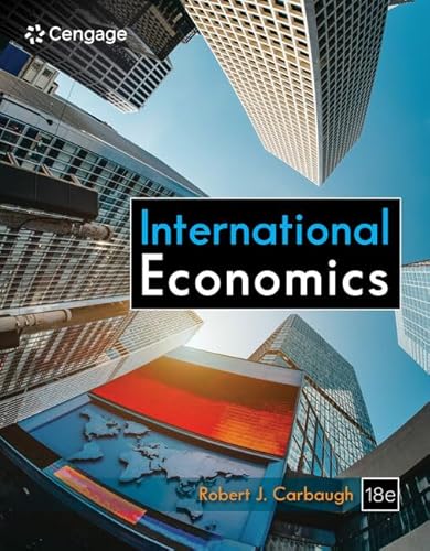 International Economics von Cengage Learning