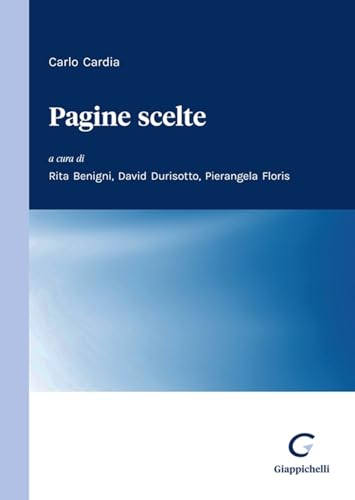 Pagine scelte Pagine scelte von Giappichelli