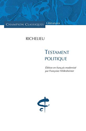 Testament politique von CHAMPION