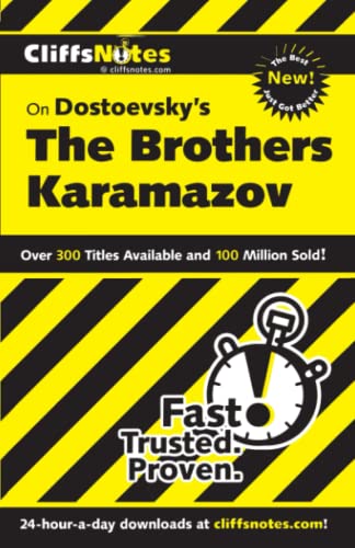 CliffsNotes on Dostoevsky's The Brothers Karamazov (CliffsNotes on Literature)