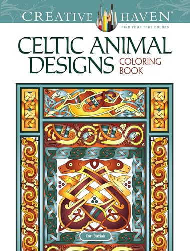 Creative Haven Celtic Animal Designs Coloring Book (Creative Haven Coloring Books) von Dover Publications