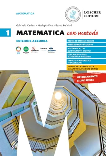 Matematica con metodo. Ediz. azzurra. Per le Scuole superiori (Vol. 1) von Loescher