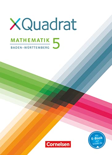 XQuadrat - Baden-Württemberg - 5. Schuljahr: Schulbuch von Cornelsen Verlag GmbH