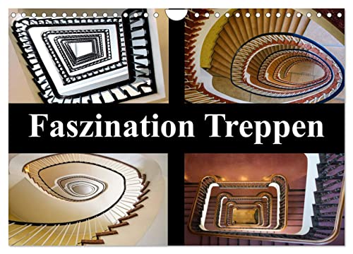 Faszination Treppen (Wandkalender 2025 DIN A4 quer), CALVENDO Monatskalender von CALVENDO