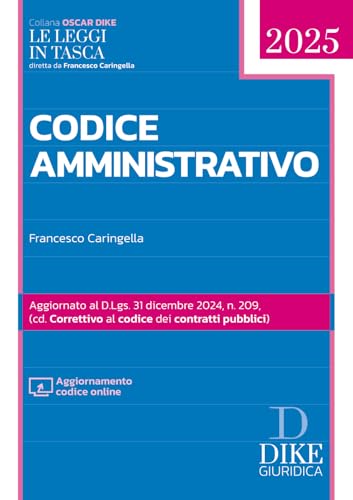 Codice amministrativo pocket 2025. Con aggiornamento codice online (Oscar Dike) von Dike Giuridica