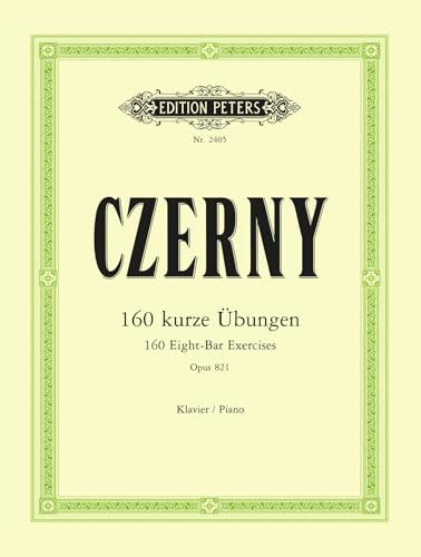 160 kurze Übungen op. 821: für Klavier (Edition Peters)