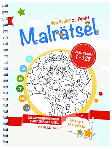 Von Punkt zu Punkt Malrätsel – 1 bis 125 von Gerber Carl GmbH