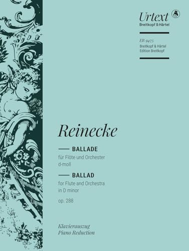 Ballade d-moll op. 288 - Klavierauszug - Breitkopf Urtext (EB 9475) von Breitkopf & Härtel