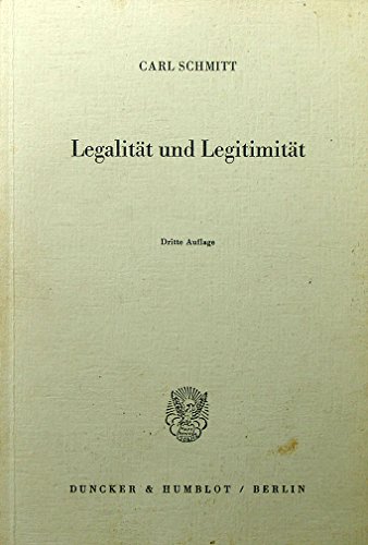Legalität und Legitimität.