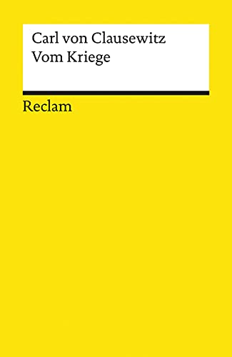 Vom Kriege: Auswahl (Reclams Universal-Bibliothek) von Reclam Philipp Jun.