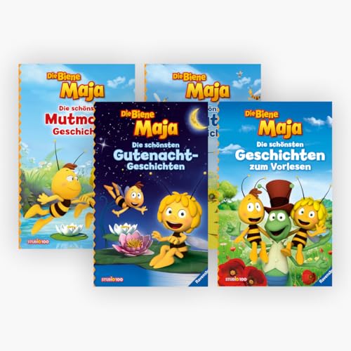 Das große Biene Maja-Geschichten-Set + 1 exklusives Postkartenset