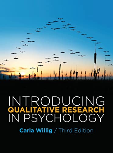 Introducing Qualitative Research in Psychology Third Edition von Open University Press