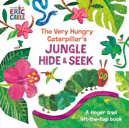 The Very Hungry Caterpillar's Jungle Hide & Seek: A Finger Trail Lift-the-Flap Book (World of Eric Carle) von World of Eric Carle
