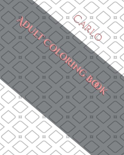 Adult Coloring Book von Independently published