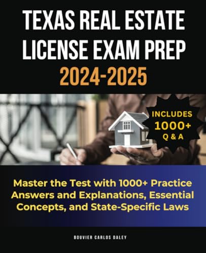 Texas Real Estate License Exam Prep: Master the Test with 1000+ Practice Answers and Explanations, Essential Concepts, and State-Specific Laws von Jstone Publishing
