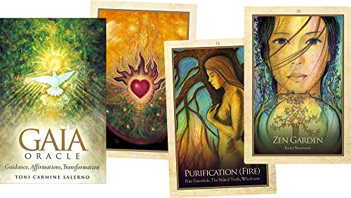 Gaia Oracle: Guidance, Affirmations, Transformation Book and Oracle Card Set