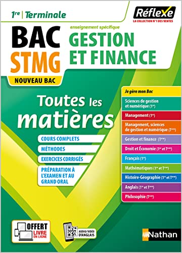 Gestion et Finance - 1ère/Term STMG (Toutes les matières - Réflexe N°3) 2020 - Tome 3 (03) von NATHAN