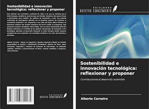 Sostenibilidad e innovación tecnológica: reflexionar y proponer: Contribuciones al desarrollo sostenible von Ediciones Nuestro Conocimiento