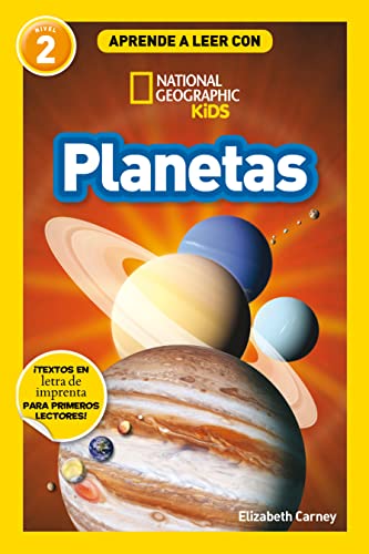 Aprende a leer con National Geographic (Nivel 2) - Planetas: ¡Textos en letra de imprenta para primeros lectores! (National Geographic Kids) von National Geographic