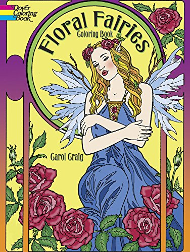 Floral Fairies Coloring Book (Dover Coloring Books)