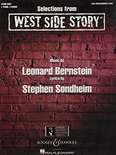 Selections from West Side Story: Klavier 4-händig. (One Piano Four Hands)