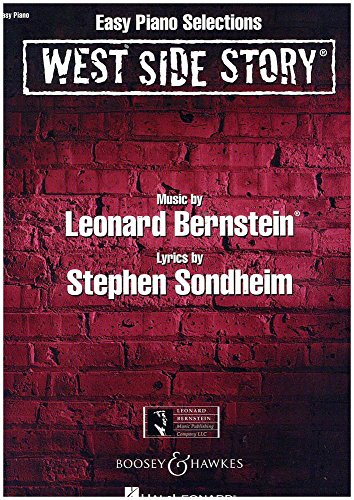 West Side Story: Easy Piano Selections. Klavier.