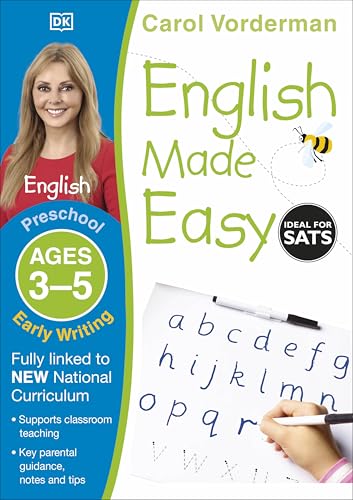 English Made Easy Early Writing Ages 3-5 Preschool (Made Easy Workbooks)