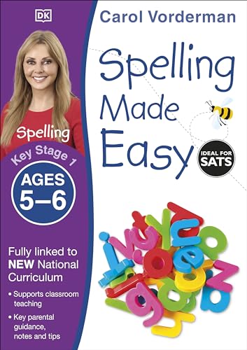 Spelling Made Easy, Ages 5-6 (Key Stage 1): Supports the National Curriculum, English Exercise Book (Made Easy Workbooks)