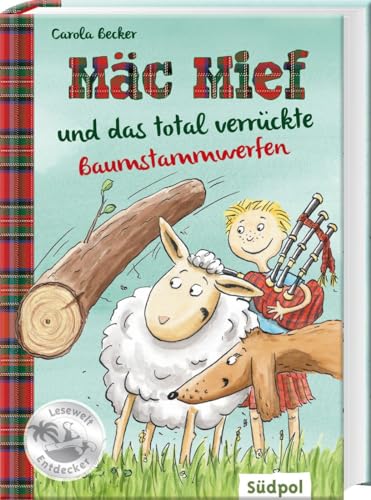 Mäc Mief und das total verrückte Baumstammwerfen: das Detektiv-Schaf ermittelt wieder – lustiges Kinderbuch von 6 - 8 Jahren: das Detektiv-Schaf ... Kinderbuch für Kinder von 6 - 8 Jahren