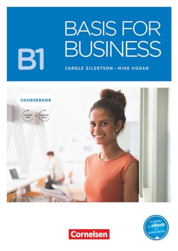 Basis for Business - New Edition - B1: Kursbuch - Inklusive E-Book und PagePlayer-App