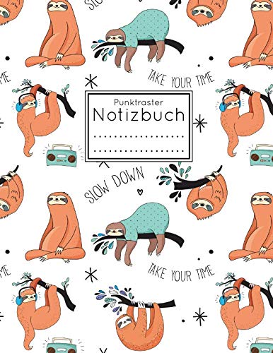 Punktraster Notizbuch: Faultier Punktraster Notizbuch: Faultier von Independently published