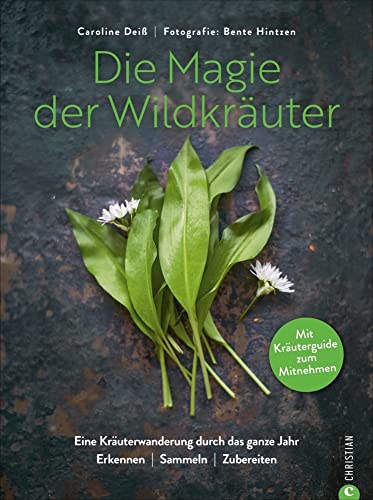 Wildkräuter Kochbuch: Die Magie der Wildkräuter. Eine Kräuterwanderung durch das ganze Jahr. Erkennen, sammeln, zubereiten – Mit Extraheft zum Mitnehmen. Wildkräuter bestimmen, Rezepte Wildpflanzen. von Christian