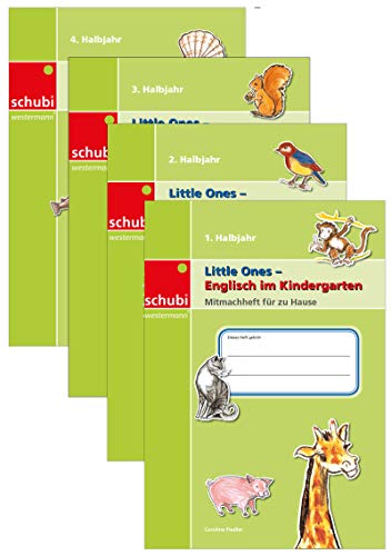 Little Ones - Englisch im Kindergarten: Mitmachhefte für zu Hause (Praxisbuch Englisch im Kindergarten) von Schubi