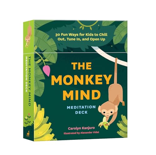 The Monkey Mind Meditation Deck: 30 Fun Ways for Kids to Chill Out, Tune In, and Open Up von Shambhala Publications