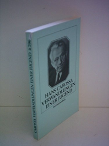 Verwandlungen einer Jugend (insel taschenbuch) von Insel Verlag