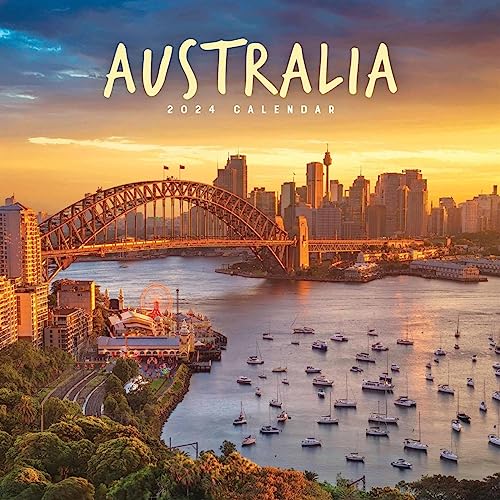 Australia – Australien 2024 – 12-Monatskalender: Original Carousel-Kalender [Mehrsprachig] [Kalender] (Wall-Kalender)