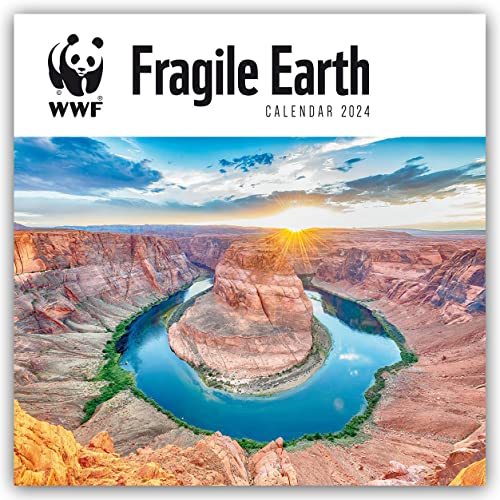 Fragile Earth – Zerbrechliche Erde 2024 – 12-Monatskalender: Original Carousel-Kalender [Mehrsprachig] [Kalender] (Wall-Kalender)