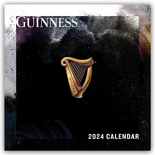 Guinness 2024: Original Carousel-Kalender [Mehrsprachig] [Kalender] (Wall-Kalender) von Brown Trout-Auslieferer Flechsig