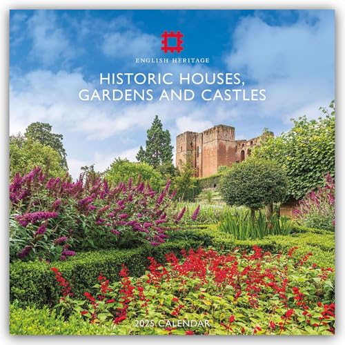 Historic Houses, Gardens and Castles – Historische Landsitze, Gärten, Schlösser und Burgen 2025 – 12-Monatskalender: Original Carousel-Kalender [Mehrsprachig] [Kalender] (Wall-Kalender)