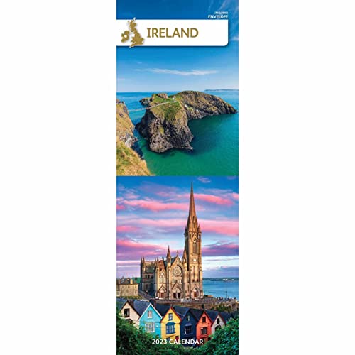 Irland 2023 – Slimline-Kalender: Original Carousel Calendar [Mehrsprachig] [Kalender] von BrownTrout