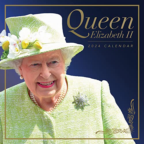 Queen Elisabeth II – Königin Elisabeth II 2024 – 12-Monatskalender: Original Carousel-Kalender [Mehrsprachig] [Kalender] (Wall-Kalender) von Carousel Calendars