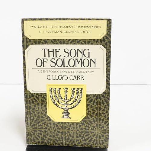 The Song of Solomon (Tyndale Old Testament Commentaries)